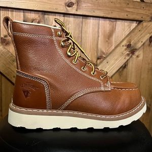 Herman Survivors Men's Oakridge 6" Steel Toe Lace Up Work Boots